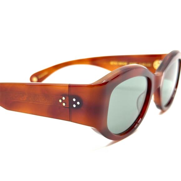 New! Garrett Leight Sunglasses Retro Biggie VINBRT, Authentic main image 5